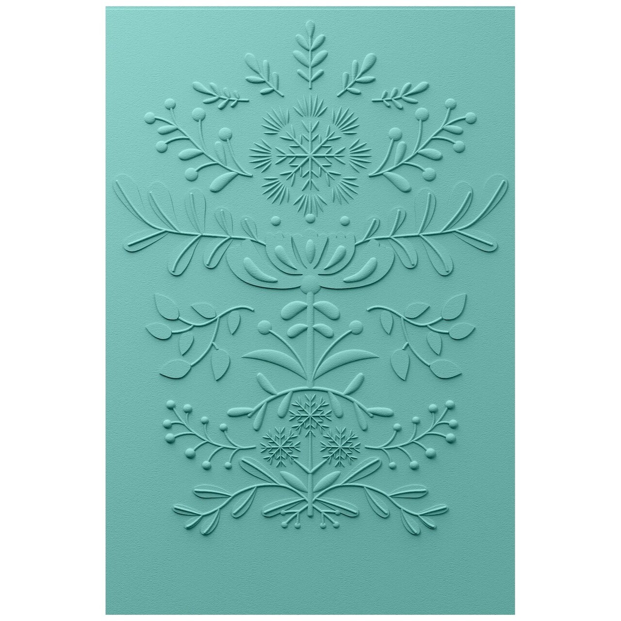 Sizzix 3-D Textured Impressions Embossing Folder Yuletide - by Catherine Pooler
